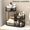 Multi Layer Kitchen Organizer Fruit Vegetable Shelf Bathroom Makeup Storage Desktop Dim Sum Storage Basket Kitchen Accessories