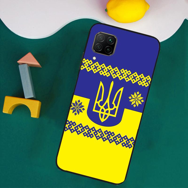 Ukraine Flag For Huawei Nova Y73 Y72 Y70 Y90 Y60 Y61 Y91 12s 12i 11i 8i 9 10 SE P40 Lite P30 P60 Pro Case