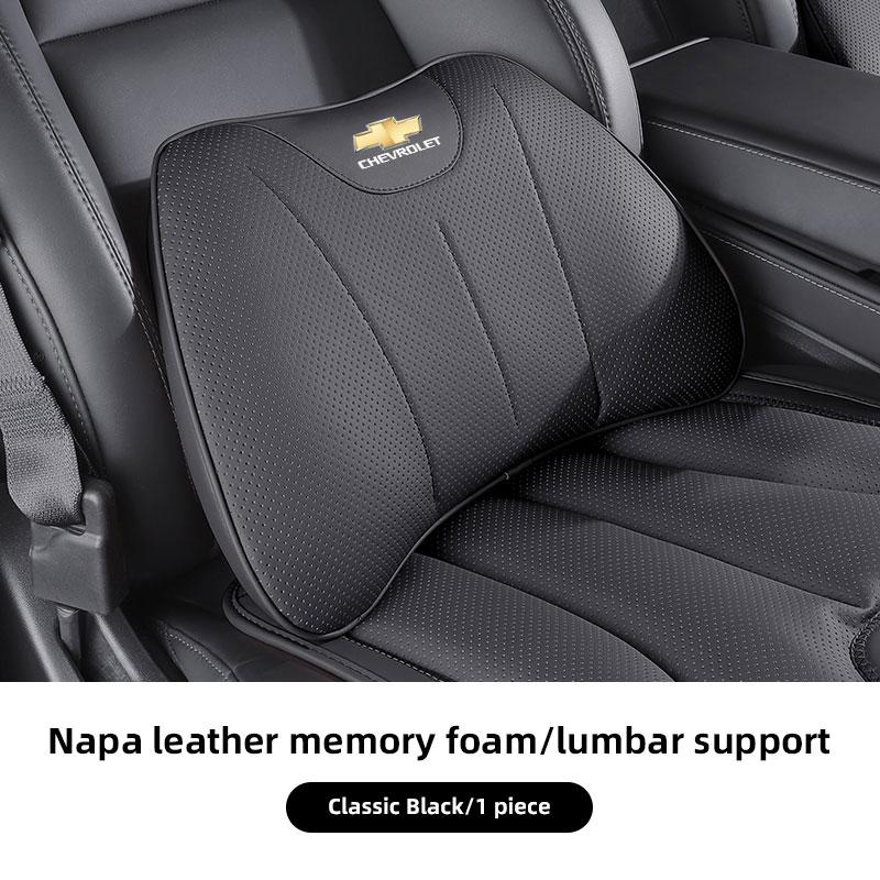 Car Headrest Soft Cotton Seat Cushion Waist Pillow For Chevrolet Corvette Montana TrailBlazer Silverado Traverse Camaro Suburban
