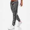 Men's Sports Trousers Zip Pockets Side-seamed Design Mid-rise Loose-fit Sports Trousers