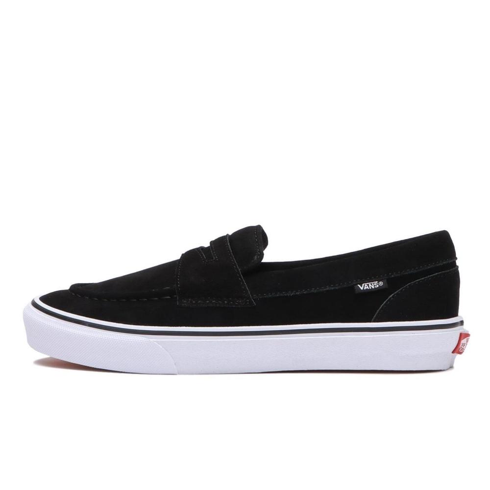 Vans Loafer Black White V196cf