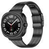 For Samsung Galaxy Watch Ultra (2025) 47mm Band 5-Bead Black Stainless Steel Watch Strap