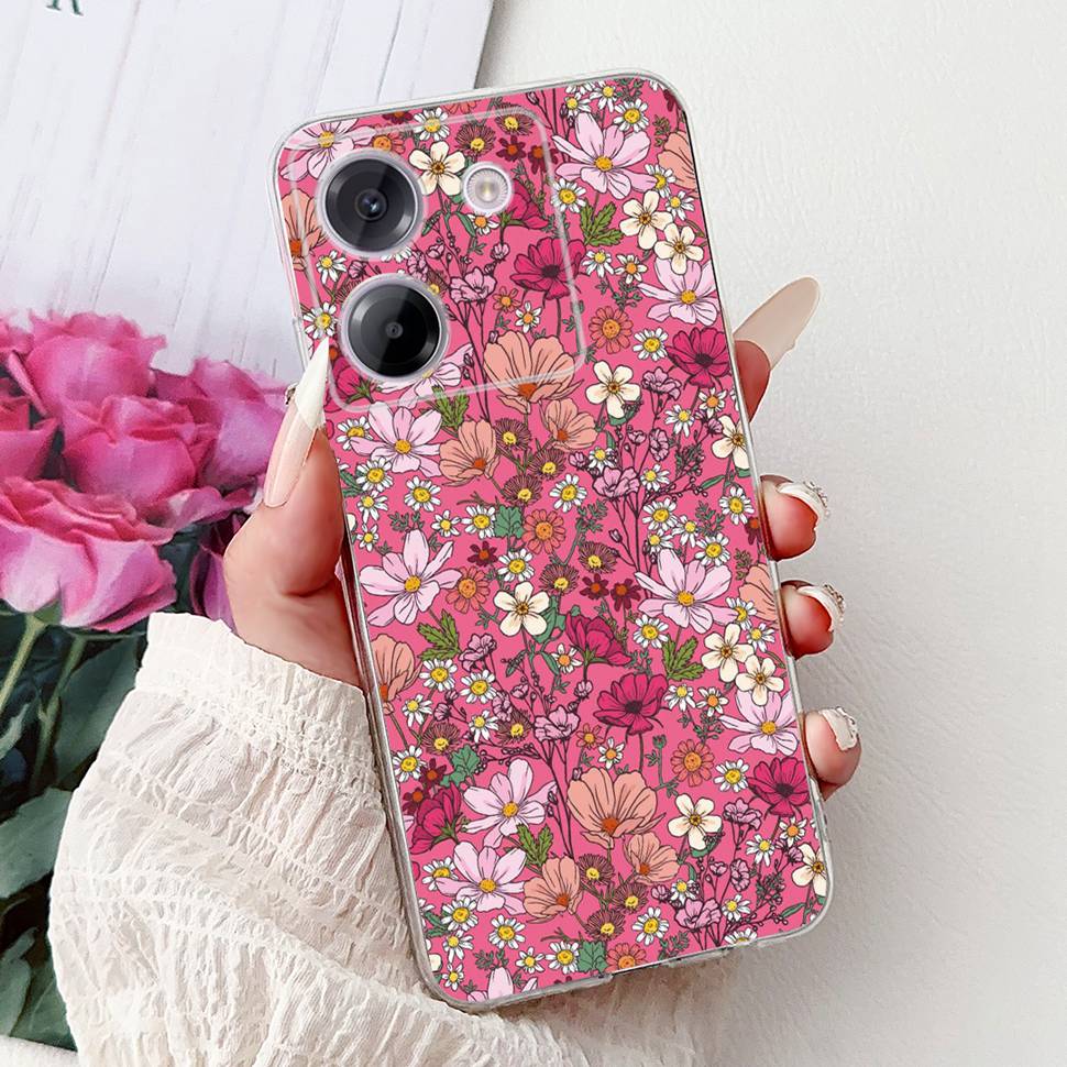 For Xiaomi Poco M7 Pro 5G Case New Dargon Art Painted Cover For Poco M7 PocoM7 Pro 5G Back Cover Soft TPU Fundas Coque