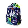 Space Monsters Printed Lightweight Casual Children's Schoolbag Youth Backpack Anime Cartoon Schoolbag