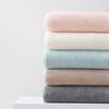 Adult Solid Color Bath Towel Soft Thick Absorbent Hotel Washcloth High Quality and Durable Skin Friendly Gray Beach Washrag