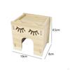 Wooden Hamster House - Perfect Hideaway for Small Pets