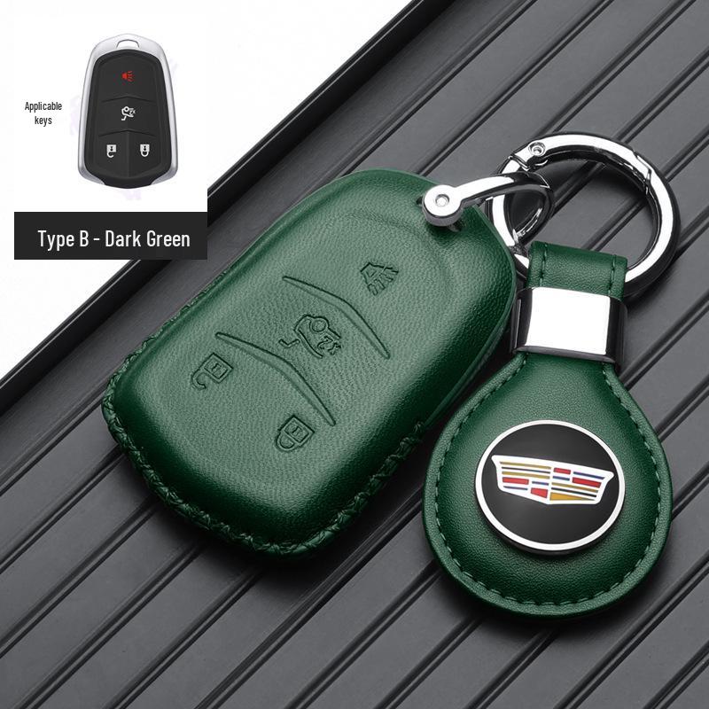 Premium Key Case for Cadillac: XT4, CT5, XT5, CT6, CT4, XT6, GT4 Models - Full Wrap Protective Shell