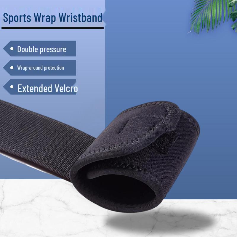 Cross-Border Sports Wristband: Compression Support for Weightlifting, Badminton, Volleyball & Tenosynovitis Protection