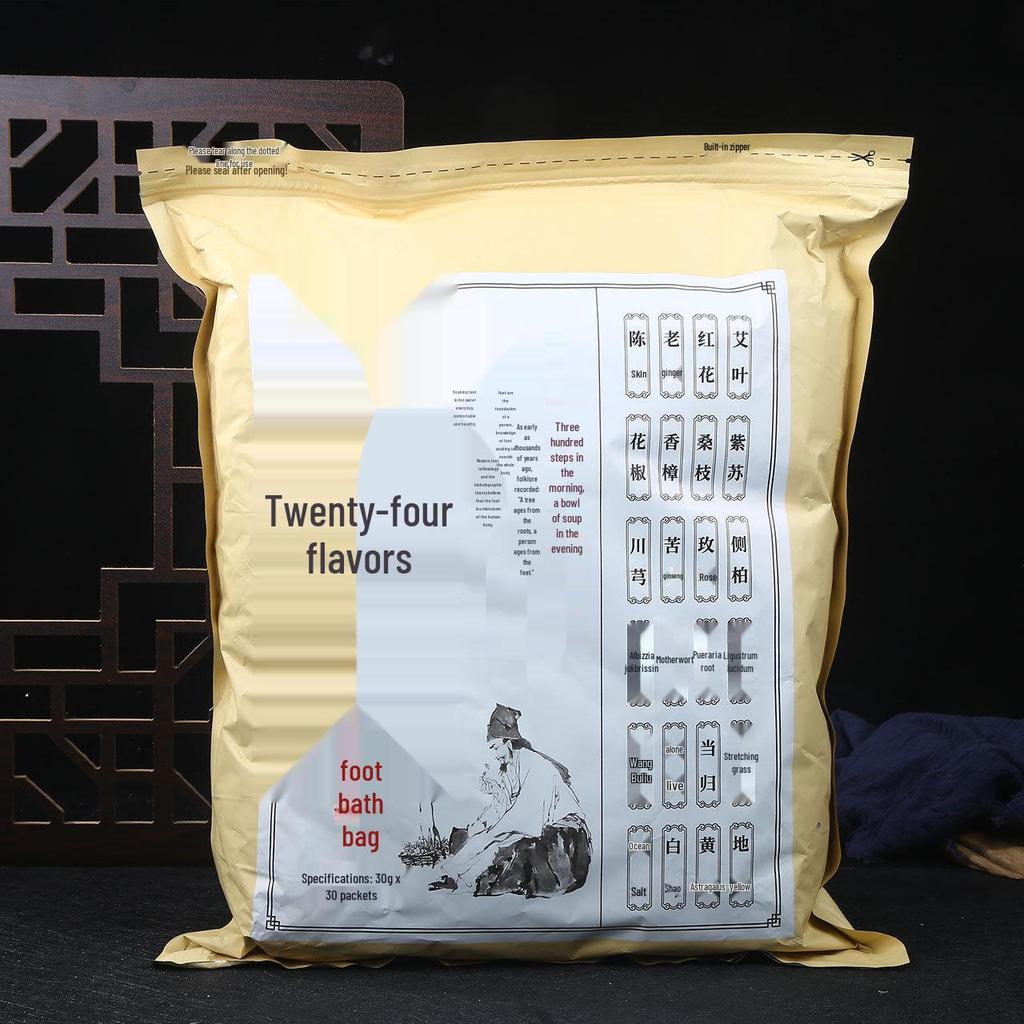 Mugwort Herbal Foot Soak: 24 Variants for Relaxation & Health