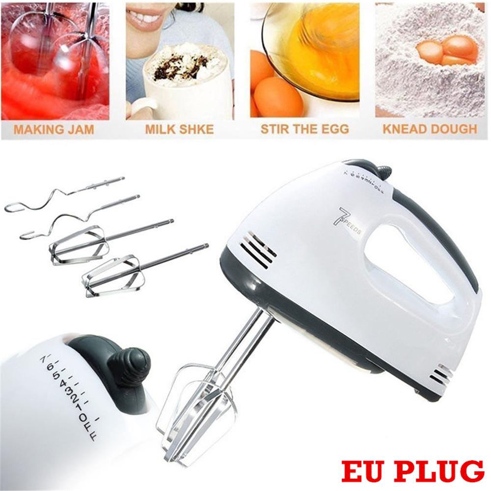 7 Speed Kitchen Beater Cake Electric Hand Mixer Whisk Egg Baking