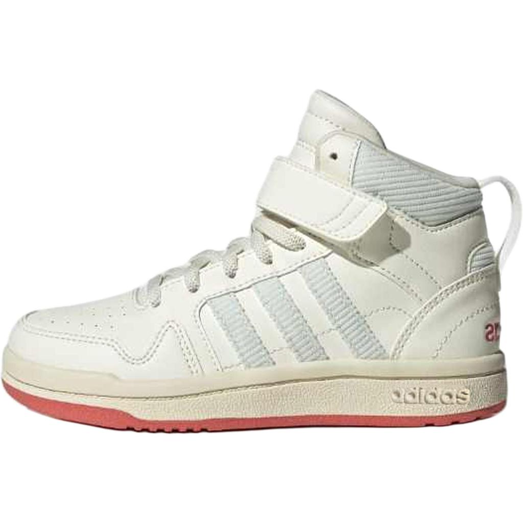 Adidas Neo Postmove Mid Cny El Fashion Comfortable Non-Slip Mid-Top Kids Skate Shoes White Kids Skate Shoes ID1145