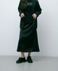 Solteuaenchokollis Satin Mermaid Skirt Black 4W231Z004