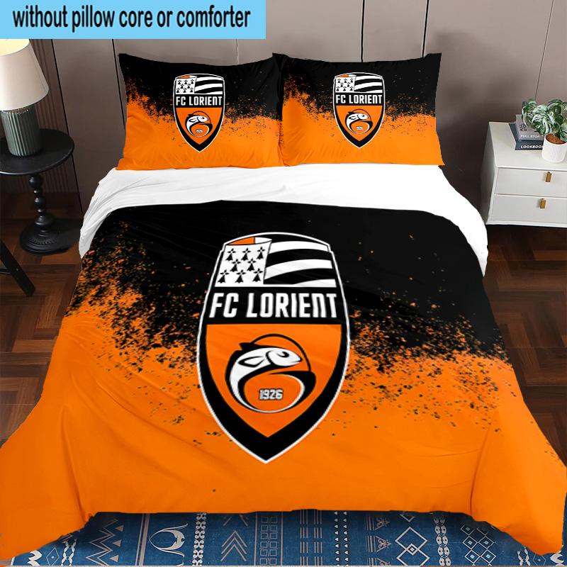 Lorient Crest Design 3PCS Bedding set,Ideal for1pc Duvet Cover And 2pcs Pillowcases Perfect for Christmas gift,Ideal for Bedroom, Dormitory