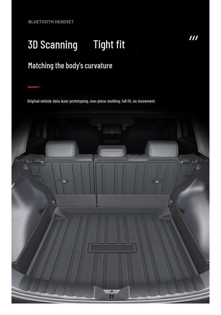 2025 Xingtu Lingyun TPE Trunk Mat for Four-Wheel Drive Vehicles