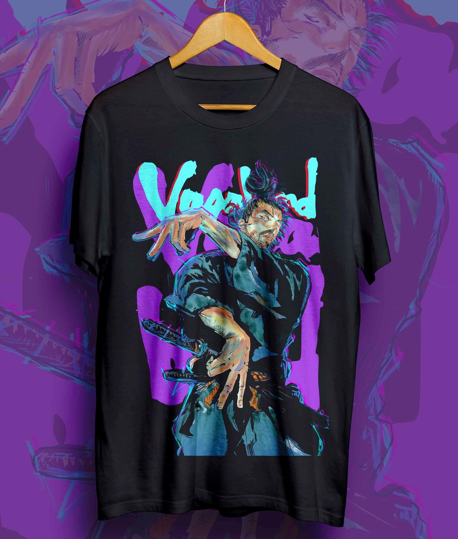 Vagabond Shirt, Musashi Miyamoto, Matahachi Honiden, anime Shirt, aesthetic hoodie, Manga aesthetic, japanese gaming, Unisex T-Shirt 3XL