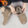 Cotton Shoes Men's New Winter Velvet Thickened Warm Casual Shoes Autumn and Winter Men's Outdoor Cold-proof Foot Shoes