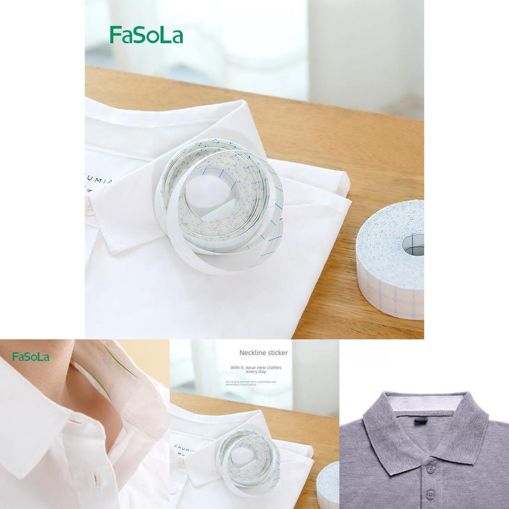 Fasola Sweat Absorbing Collar Stickers For Clean Shirt Neckline Protection