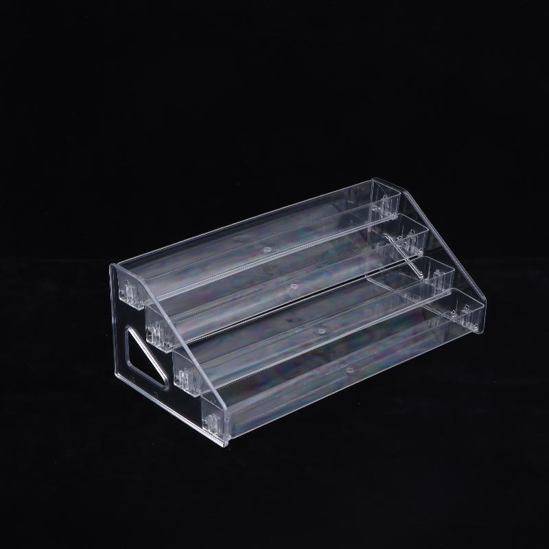 

Transparent Storage Box Makeup Organizer Cosmetic Display Case Jewelry Organizer Desktop Holder Clear Makeup Organizer A2