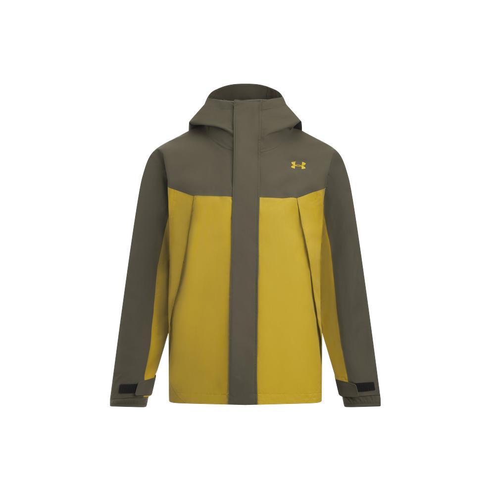 

Under Armour Мужская водонепроницаемая тренировочная куртка 3-в-1 Мужская куртка Экспедиционно-зеленая 6001977-308 M