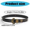 Elegant Women Waistband Punk Styles Waist Belts Sophisticated Unisex Waistband Suitable for Men and Women's Wardrobes