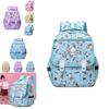 Adorable Cartoon Nylon Backpack For Kids With Lightweight Design And Fun Colors