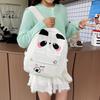 Schoolbag Korean Version Schoolbag University Junior High School Girl High Value Versatile Niche Ins Wind Panda Travel Small Backpack Backpack