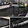 PVC Thickened Waterproof And Oil-proof Marble Wallpaper Self-adhesive Sticker Bathroom Cabinet Cooktop Desktop Decorative Film