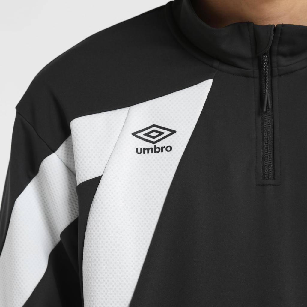 THE THIRD by Top [Umbro] Warm-up Half-Zip UF5SJG10M_BK00_S