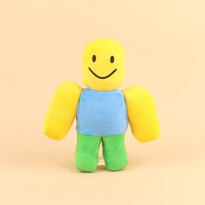 Noob Plush Yellow Smiling Face Robot Noob Experiment Plush Toy Doll