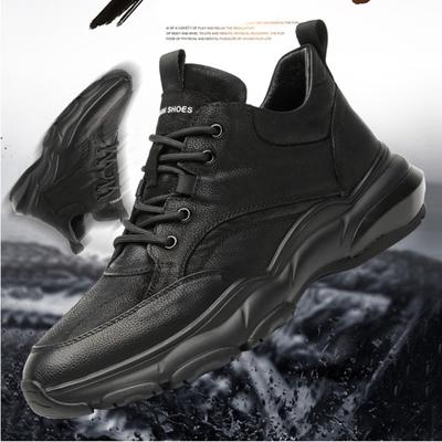 Men Casual Shoes Winter Plush Insulation Genuine Leather Leather Sports and Leisure Shoes Luxury Sneakers Zapatos Para Hombre