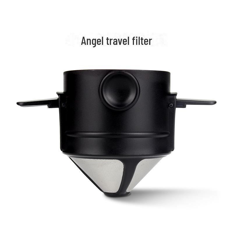 

Чашка для капельного заваривания кофе без фильтра из нержавеющей стали null чёрный