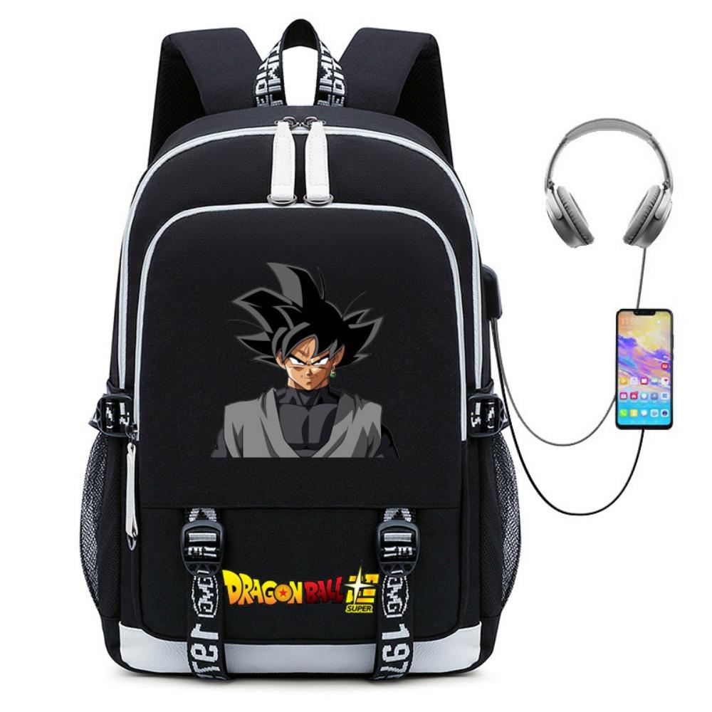 Dragon Ball Sun Wukong School Bag Animation Peripheral Male and Female Students Leisure Backpack Charging Computer Backpack