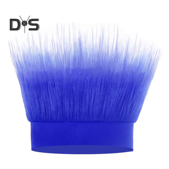 

Мягкая плюшевая повязка на голову, реквизит для костюма, реквизит для выступлений в стиле хип-хоп, клубная вечеринка, эластичная шапка-парик, имитация шапки-бини с короткими волосами синий