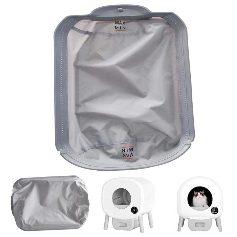 Cats Litter Pans Tray for Older Cats Plastic Small Smooth Surfaces Not Odor Safe for Kittens Easy Cleaning