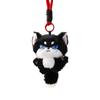 Plush Wolf Keychain With Soft Polyester Fill For Girls Gift Bag Charm