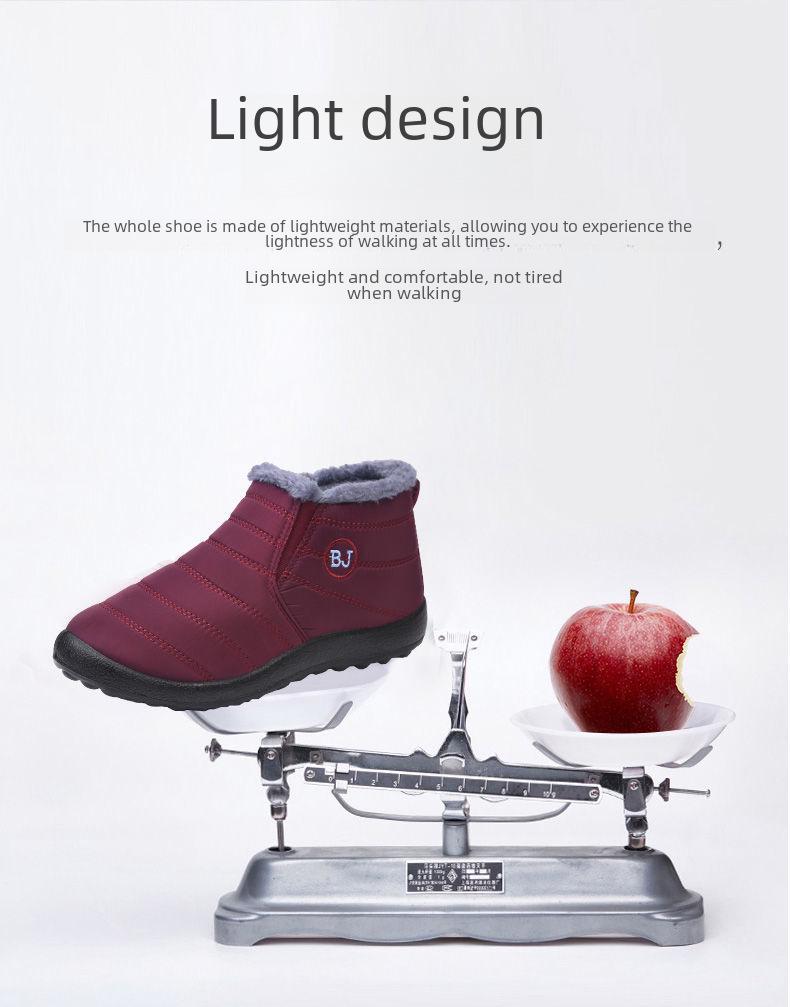 Zimní sněhule pro ženy, teplé a sametové boty pro ženy středního a staršího věku. Bavlněné boty pro přeshraniční obchod.