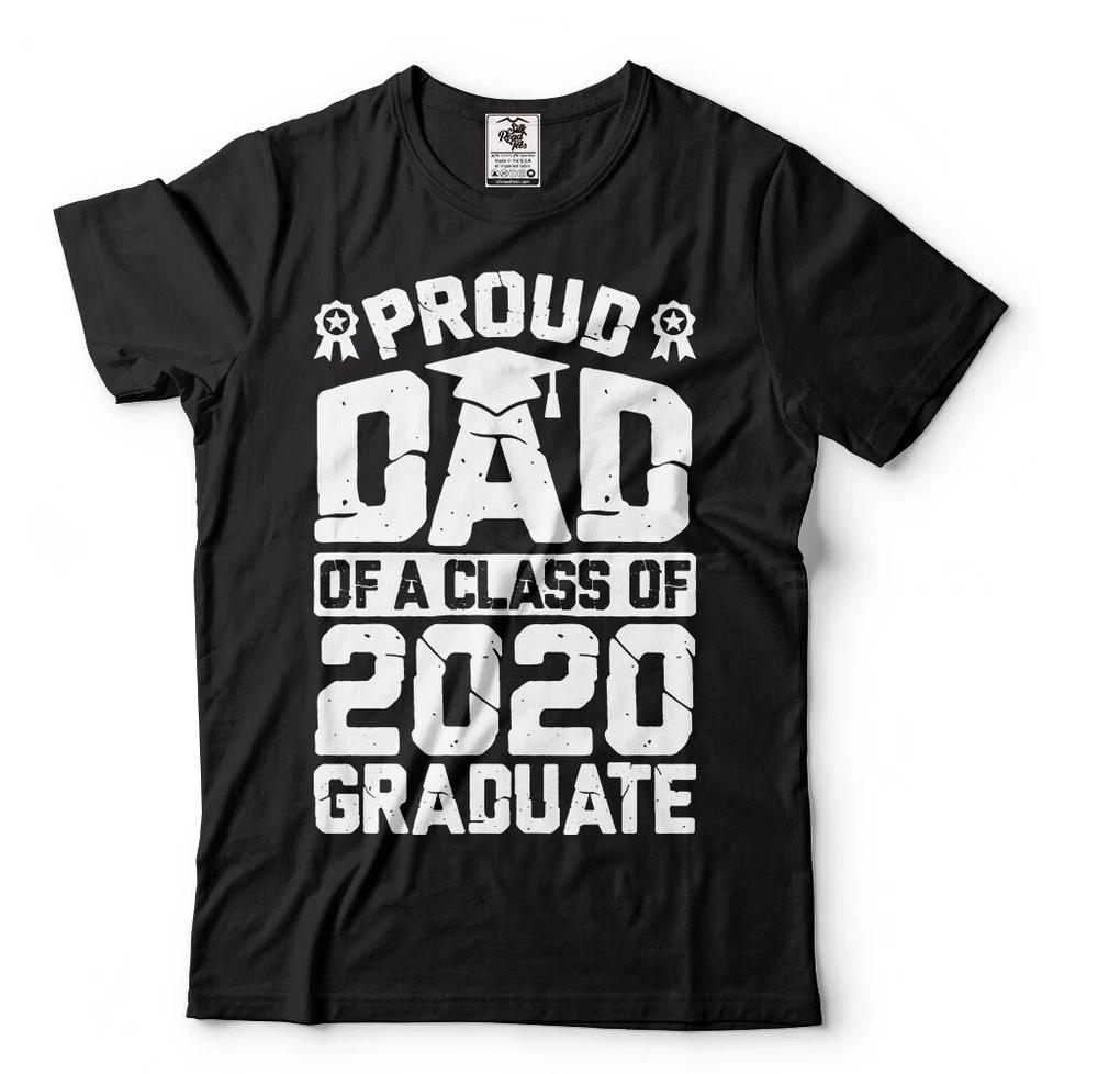 Proud Dad of a Class of 2020 Graduate Shirt Senior 20 Gift TShirt Graduation M