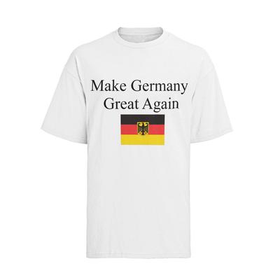 Make Germany Great Again DE Deutschland Afd Herren T-shirt Baumwolle