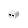 Equip Surface Rosette Equip Cat6 Utp 2 Rj45 Female Ports