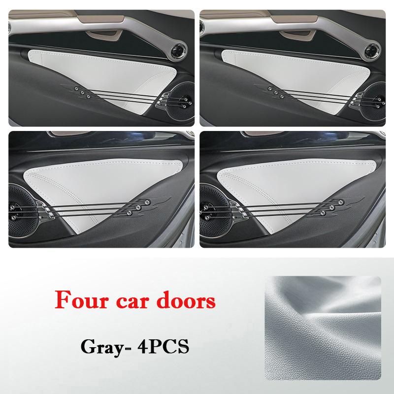 For BYD Yuan Plus 2026-2026 Car Door Slot Storage Box Leather Door Protective Cover Water Proof Barrel Interior Accessories