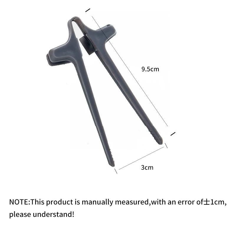 Multifunction Finger Chopsticks Potato Chip Snacks Clips Finger Tongs Without Dirty Hands Kitchen Tool Lazy Artifact Practical