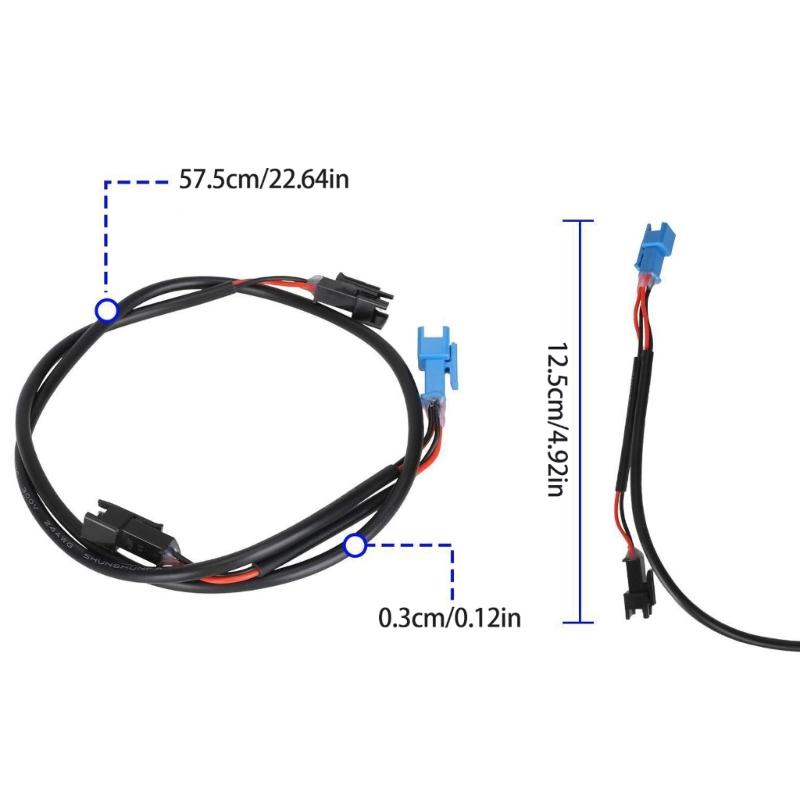 LED Light Strips Connecting Cable Quickly Install Scooters Side Light Connector Enhances Night Safety