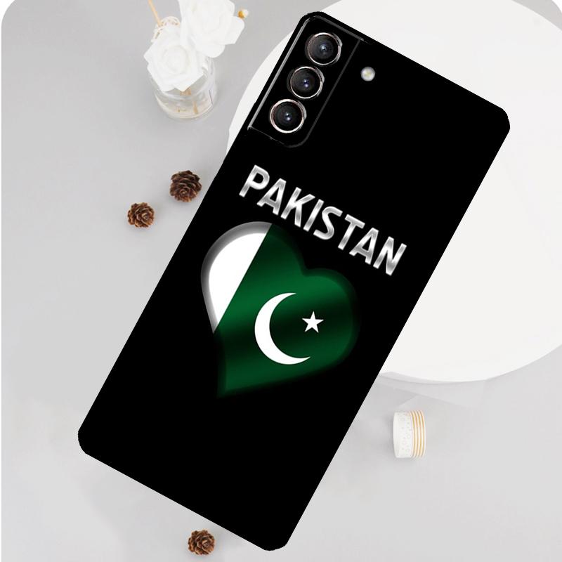 Pakistan Flag Phone Case For Samsung Galaxy S25 S26 Ultra S20 S21 S22 S23 S24 S10 Plus S25 FE Funda Cover