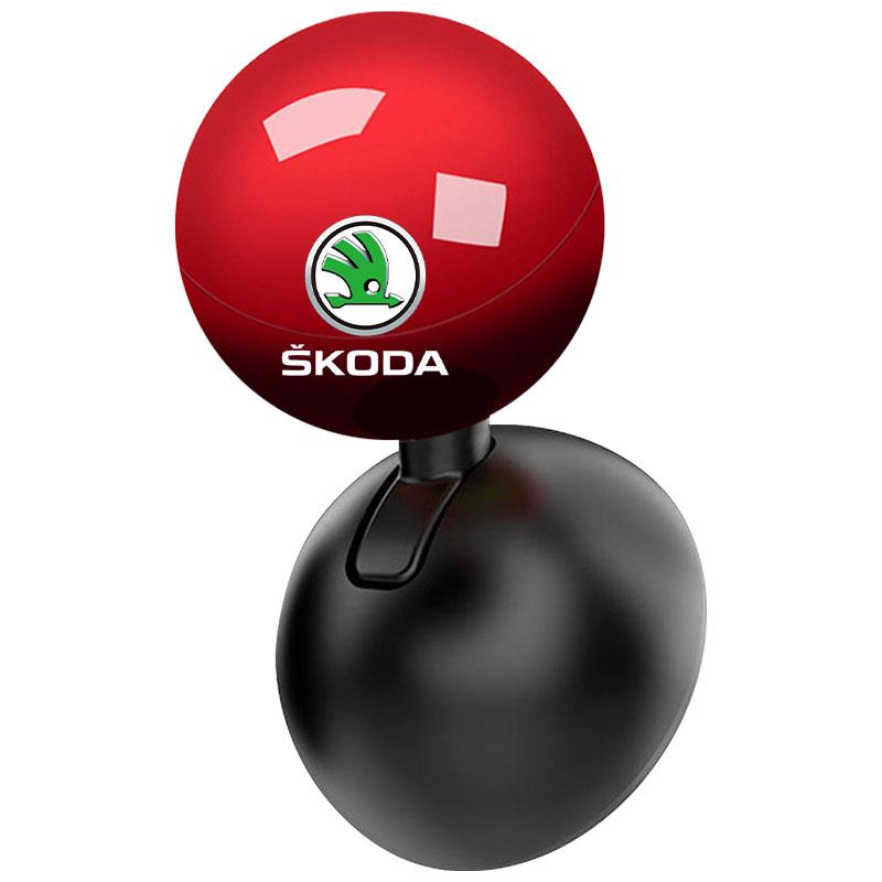 

1 шт. Логотип автомобиля Кнопка Пуск/Стоп Рычаг Креативная Защитная Крышка Для Skoda Octavia Superb Rapid Kodiaq Karoq Fabia Kamiq Roomster Citigo красный