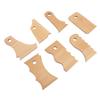 7 Pezzi Strumenti Modellatori per Piedi in Ceramica Forme Multiple Legno di Faggio Costola Strumento per Rifilare per Lavorazione Argilla