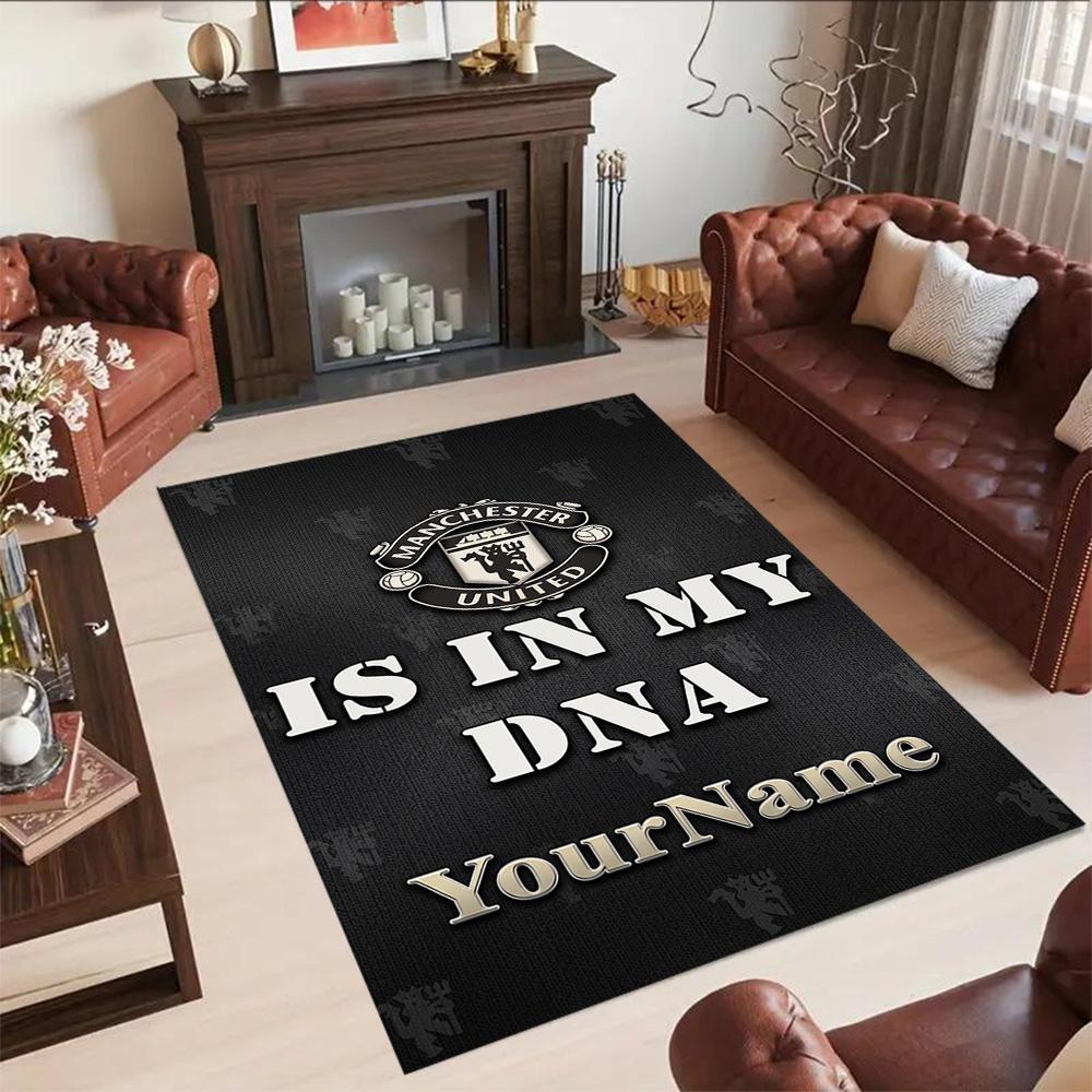 Manchester Personalized Name Area Rug Suitable for Outdoor Bedrooms Entryway Decorate room Antislip Carpet Office home decor