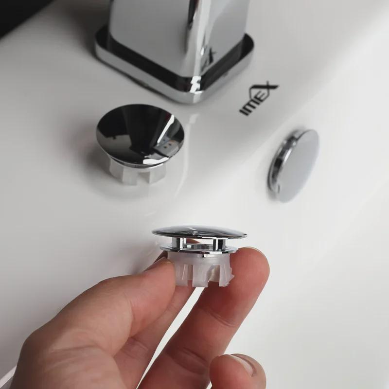 Überlaufabdeckung und Stöpselzubehör für Waschbecken aus Kupferkeramik