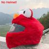 Motorcycle Helmet Cartoons Plush Helmet Protective Cover Helmet Full Face Covers for Outdoor Fun Christmas Personalized Helmets
