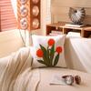 American Cotton Pillowcase Fabric Sofa & Bed Cushion Cover, Washable