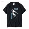 U2 Rattle and Hum Band Graphic Black T-shirt